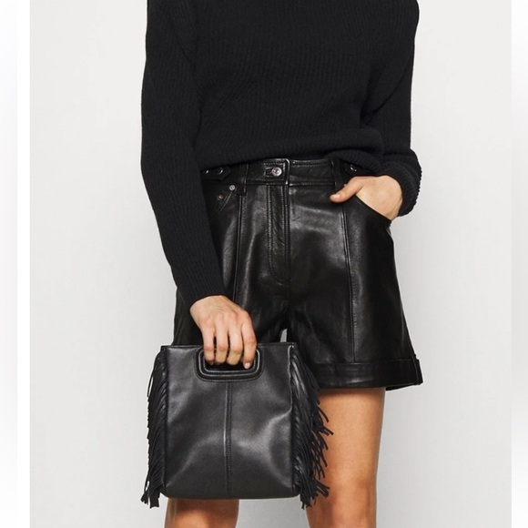 THE KOOPLES Paris Lambskin Shorts. Size: 1 🖤 - Picture 2 of 16